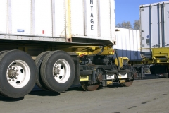 RailRunner chassis engaged with bogie