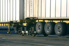 RailRunner chassis engaged with bogie front to rear