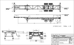 40' Chassis Drawing